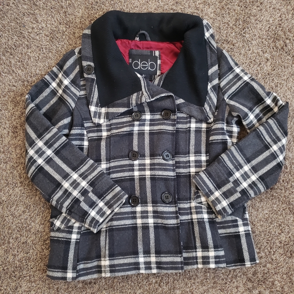 Dressy winter peacoat